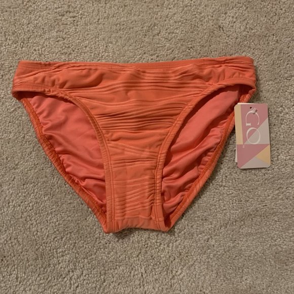 Go Gossip Coral Bikini Bottom, Size S - Picture 6 of 8